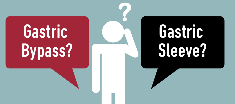 gastric sleeve and gastric bypass