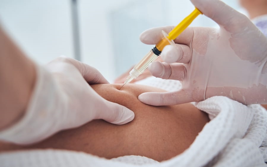 How do you know if fat-dissolving injections are working?
