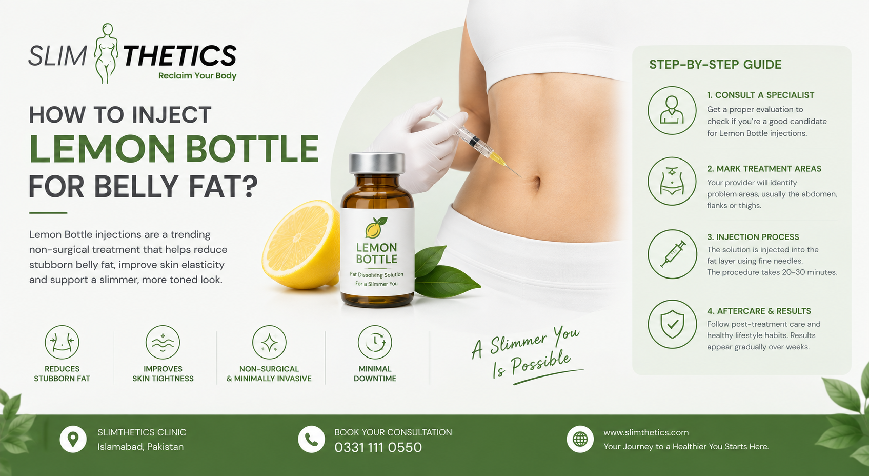 How to Inject Lemon Bottle for Belly Fat?