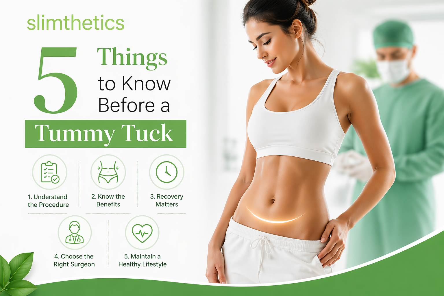 Five Things to Consider Before Getting A Tummy Tuck