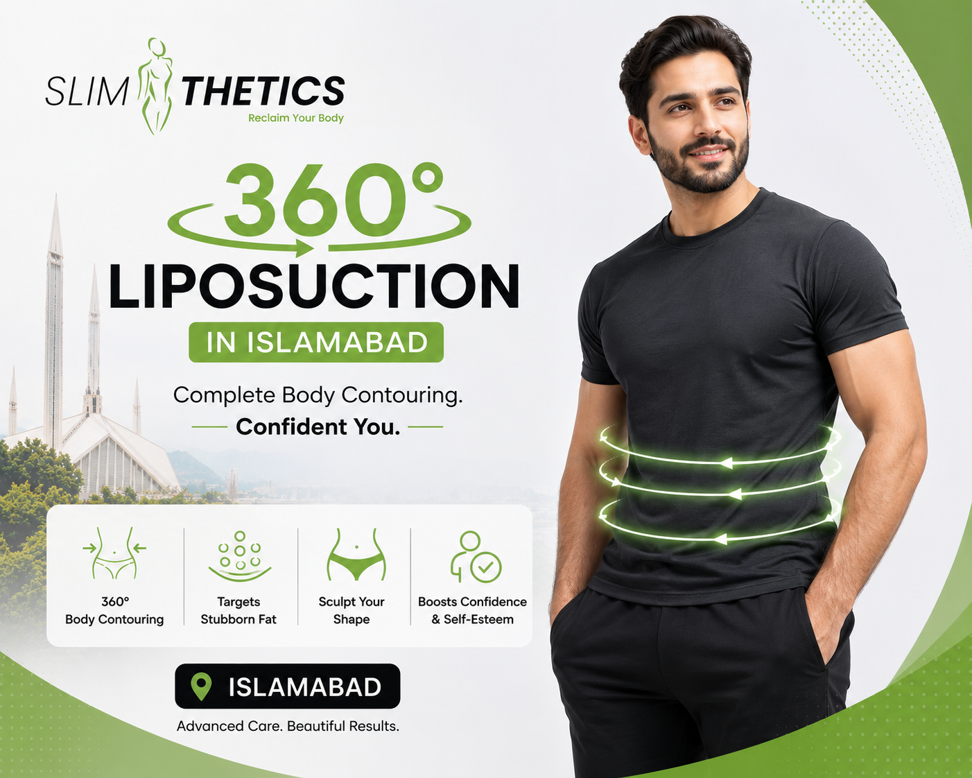 360 liposuction in Islamabad