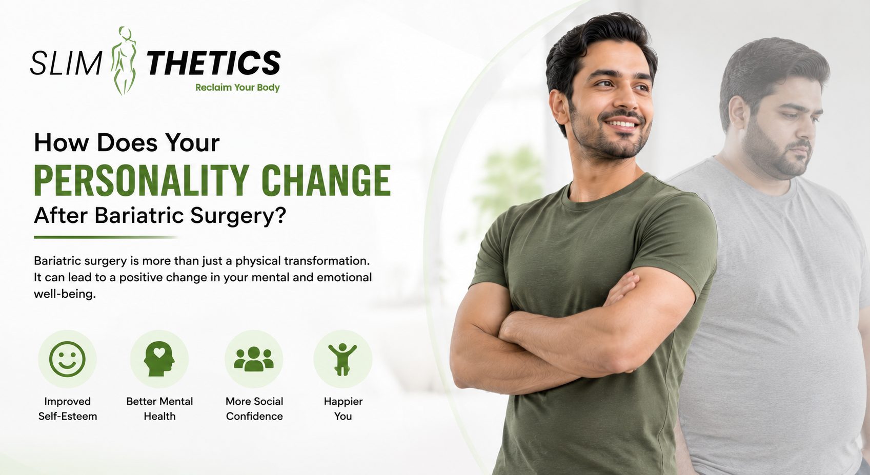 How does your personality change after bariatric surgery?