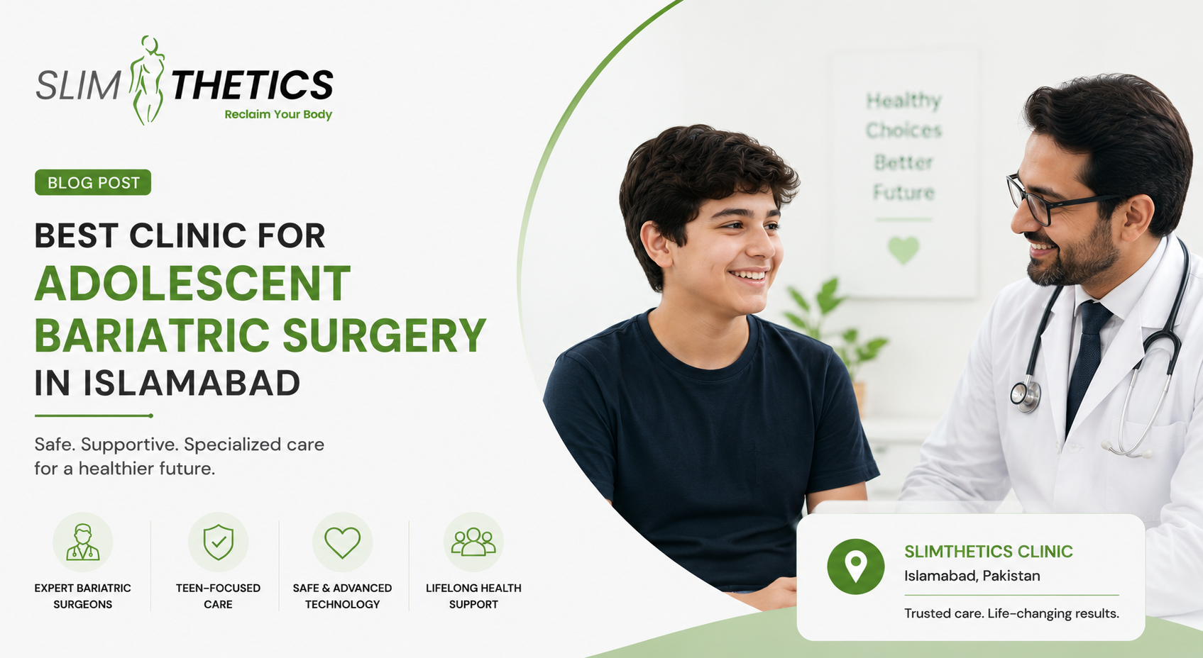 Best clinic for adolescent bariatric surgery in Islamabad