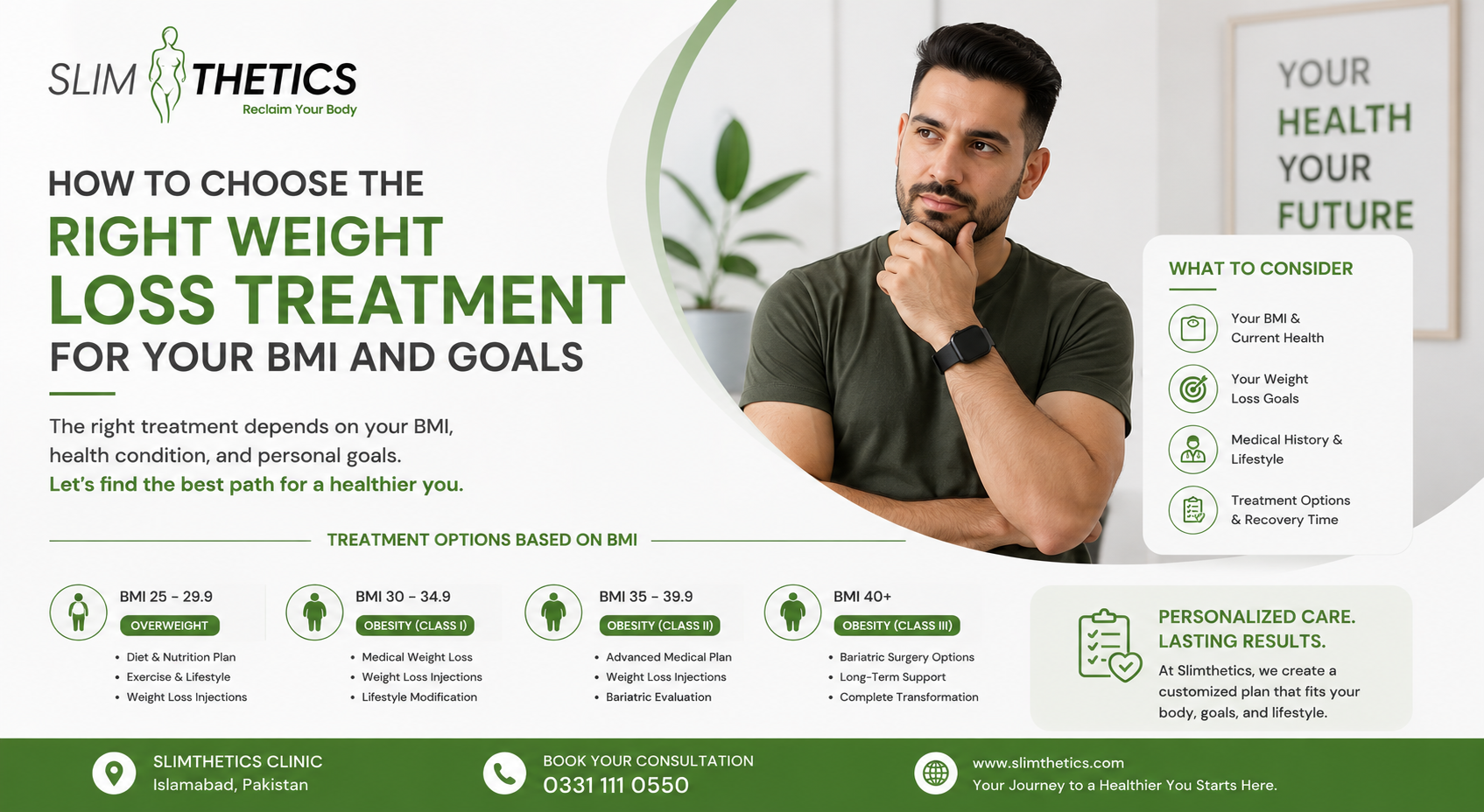 How to Choose the Right Weight Loss Treatment for Your BMI and Goals