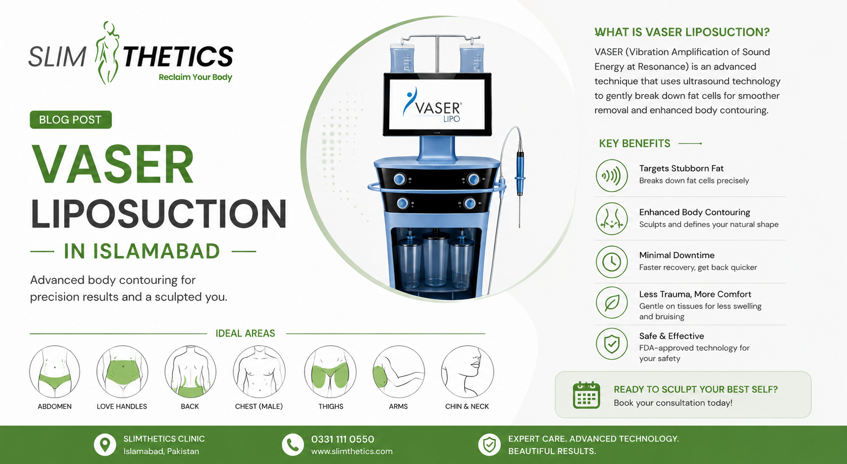 vaser liposuction in Islamabad